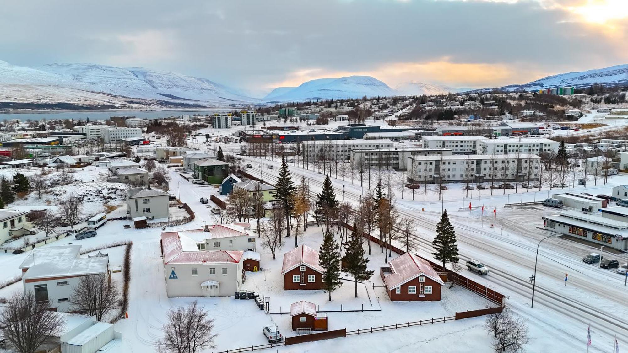 Akureyri Cottages Bagian luar foto